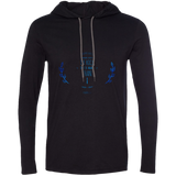 Bible Verse Men Long Sleeve T-Shirt Hoodie - "Psalm 61:2" Design 10 - Meditate Healing Christian Store