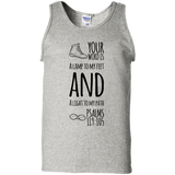 MeditateHealing.com | Bible Verse Men 100% Cotton Tank Top