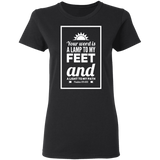 MeditateHealing.com | Bible Verse Ladies' T-Shirt