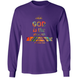 Bible Verse Long Sleeve Ultra Cotton T-Shirt - "Psalm 73:26" Design 2 - Meditate Healing Christian Store