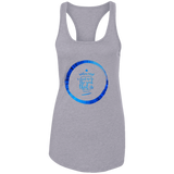 Bible Verses Ladies Ideal Racerback Tank - "Psalm 61:2" Design 15 - Meditate Healing Christian Store