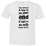 MeditateHealing.com | Bible Verse Toddler Jersey T-Shirt
