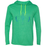 Bible Verse Men Long Sleeve T-Shirt Hoodie - "Psalm 61:2" Design 10 - Meditate Healing Christian Store