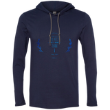 Bible Verse Men Long Sleeve T-Shirt Hoodie - "Psalm 61:2" Design 10 - Meditate Healing Christian Store