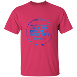 Bible Verse Men 5.3 oz. T-Shirt - "Psalm 61:2" Design 8 - Meditate Healing Christian Store