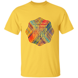 Bible Verse Men 5.3 oz. T-Shirt - "Psalm 73:26" Design 4 - Meditate Healing Christian Store