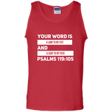 MeditateHealing.com | Bible Verse Men 100% Cotton Tank Top