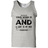 MeditateHealing.com | Bible Verse Men 100% Cotton Tank Top