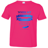 Bible Verse Toddler Jersey T-Shirt - "Psalms 61:2" Design 13 - Meditate Healing Christian Store