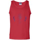 Bible Verse Men 100% Cotton Tank Top - "Psalm 61:2" Design 10 - Meditate Healing Christian Store