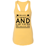 MeditateHealing.com | Bible Verses Ladies Ideal Racerback Tank