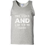MeditateHealing.com | Bible Verse Men 100% Cotton Tank Top