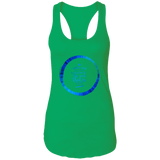 Bible Verses Ladies Ideal Racerback Tank - "Psalm 61:2" Design 15 - Meditate Healing Christian Store