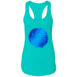 Bible Verses Ladies Ideal Racerback Tank - "Psalm 61:2" Design 16 - Meditate Healing Christian Store