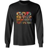 Bible Verse Long Sleeve Ultra Cotton T-Shirt - "Psalm 73:26" Design 3 - Meditate Healing Christian Store