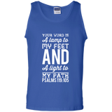 MeditateHealing.com | Bible Verse Men 100% Cotton Tank Top