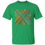 Bible Verse Men 5.3 oz. T-Shirt - "Psalm 73:26" Design 5 - Meditate Healing Christian Store