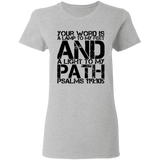 MeditateHealing.com | Bible Verse Ladies' T-Shirt