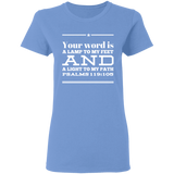 MeditateHealing.com | Bible Verse Ladies' T-Shirt