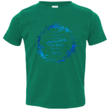 Bible Verse Toddler Jersey T-Shirt - "Psalms 61:2" Design 19 - Meditate Healing Christian Store
