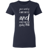 MeditateHealing.com | Bible Verse Ladies' T-Shirt