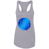 Bible Verses Ladies Ideal Racerback Tank - "Psalm 61:2" Design 16 - Meditate Healing Christian Store