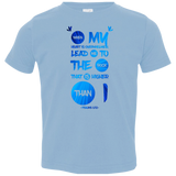 Bible Verse Toddler Jersey T-Shirt - "Psalms 61:2" Design 9 - Meditate Healing Christian Store