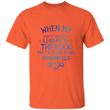 Bible Verse Men 5.3 oz. T-Shirt - "Psalm 61:2" Design 17 - Meditate Healing Christian Store