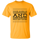 MeditateHealing.com | Bible Verse Men 5.3 oz. T-Shirt