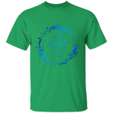 Bible Verse Men 5.3 oz. T-Shirt - "Psalm 61:2" Design 19 - Meditate Healing Christian Store