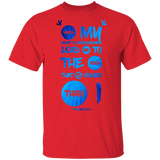 Bible Verse Men 5.3 oz. T-Shirt - "Psalm 61:2" Design 9 - Meditate Healing Christian Store
