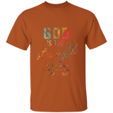 Bible Verse Men 5.3 oz. T-Shirt - "Psalm 73:26" Design 6 - Meditate Healing Christian Store