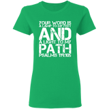 MeditateHealing.com | Bible Verse Ladies' T-Shirt