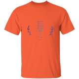 Bible Verse Men 5.3 oz. T-Shirt - "Psalm 61:2" Design 10 - Meditate Healing Christian Store