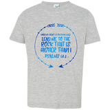 Bible Verse Toddler Jersey T-Shirt - "Psalms 61:2" Design 8 - Meditate Healing Christian Store