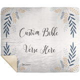 MeditateHealing.com | Bible Verses Premium Sherpa Mink Blanket