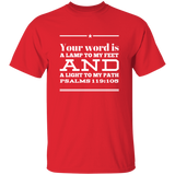 MeditateHealing.com | Bible Verse Men 5.3 oz. T-Shirt