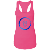 Bible Verses Ladies Ideal Racerback Tank - "Psalm 61:2" Design 15 - Meditate Healing Christian Store