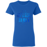 Bible Verses Ladies' 5.3 oz. T-Shirt - "Psalms 61:2" Design 11 - Meditate Healing Christian Store