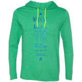 Bible Verse Men Long Sleeve T-Shirt Hoodie - "Psalm 61:2" Design 3 - Meditate Healing Christian Store