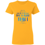 Bible Verses Ladies' 5.3 oz. T-Shirt - "Psalms 61:2" Design 11 - Meditate Healing Christian Store