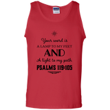 MeditateHealing.com | Bible Verse Men 100% Cotton Tank Top