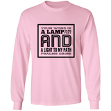 MeditateHealing.com | Bible Verse Long Sleeve Ultra Cotton T-Shirt