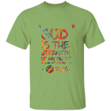 Bible Verse Men 5.3 oz. T-Shirt - "Psalm 73:26" Design 7 - Meditate Healing Christian Store
