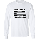 MeditateHealing.com | Bible Verse Long Sleeve Ultra Cotton T-Shirt