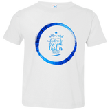 Bible Verse Toddler Jersey T-Shirt - "Psalms 61:2" Design 15 - Meditate Healing Christian Store