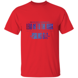 Bible Verse Men 5.3 oz. T-Shirt - "Psalm 61:2" Design 4 - Meditate Healing Christian Store