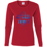 MeditateHealing.com | Bible Verse Ladies' Cotton Long Sleeve T-Shirt