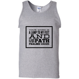 MeditateHealing.com | Bible Verse Men 100% Cotton Tank Top
