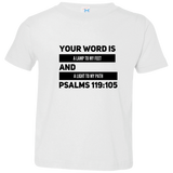 MeditateHealing.com | Bible Verse Toddler Jersey T-Shirt